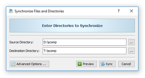 DiskBoss File Synchronization